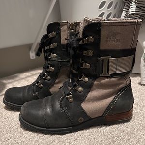 Sorel combat boots